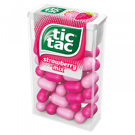 Tic Tac Drażetki o smaku truskawki 18 g