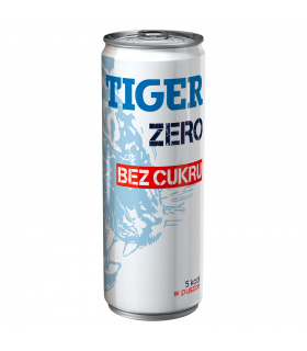Tiger Zero Gazowany napój energetyzujący bez cukru 250 ml