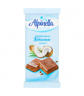 Alpinella Czekolada mleczna kokosowa 90 g