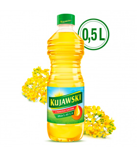 Kujawski Olej rzepakowy z pierwszego tłoczenia 500 ml