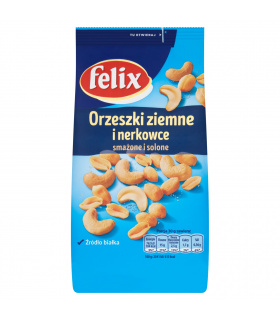 Felix Orzeszki ziemne i nerkowce smażone i solone 240 g