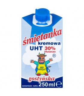SM Gostyń Śmietanka gostyńska kremowa 30% 250 ml