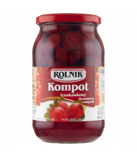 Rolnik Kompot truskawkowy 850 g
