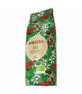 Woseba Bio Organic Ekologiczna kawa ziarnista palona 500 g
