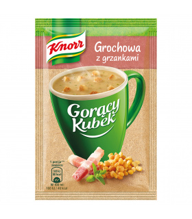 Knorr Gorący Kubek Grochowa z grzankami 21 g