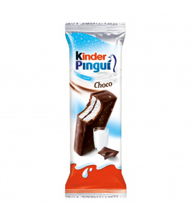 Kinder Pingui Choco Biszkopt z mlecznym nadzieniem pokryty czekoladą 30 g