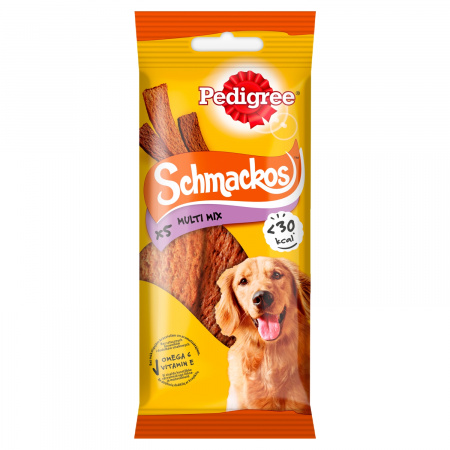 Pedigree Schmackos Multi Mix Karma uzupełniająca 36 g (5 sztuk)