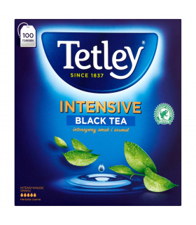Tetley Intensive Herbata czarna 200 g (100 x 2 g)