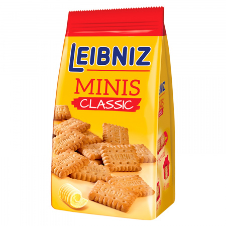 Leibniz Minis Classic Herbatniki maślane 120 g