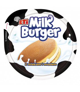 Eti Milk Burger Ciastko z mlekiem i z miodem 35 g