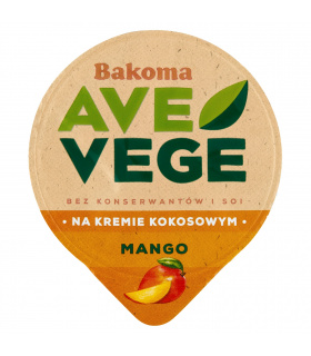 Bakoma Ave Vege Deser na kremie kokosowym z mango 150 g