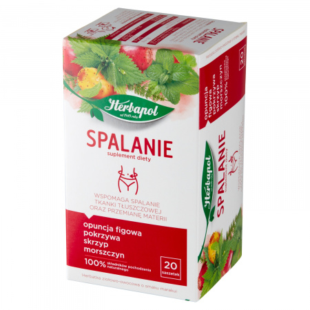 Herbapol Spalanie Suplement diety herbatka ziołowo-owocowa 40 g (20 x 2 g)