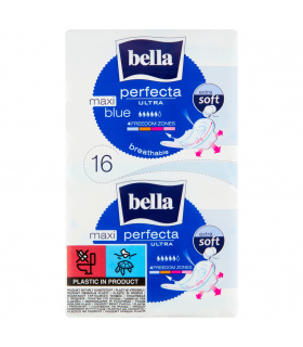 Bella Perfecta Ultra Maxi Blue Extra Soft Podpaski higieniczne 16 sztuk
