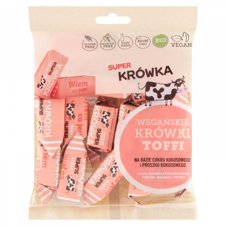 Super Krówka Wegańskie krówki toffi 150 g