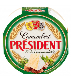Président Ser Camembert zioła prowansalskie 120 g