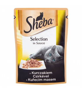 Sheba z kurczakiem Karma pełnoporcjowa 85 g