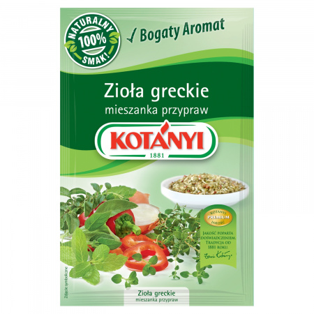 Kotányi Zioła greckie mieszanka przypraw 15 g