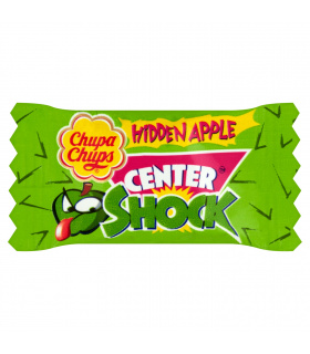 Chupa Chups Center Shock Hidden Apple Guma do żucia o smaku jabłkowym