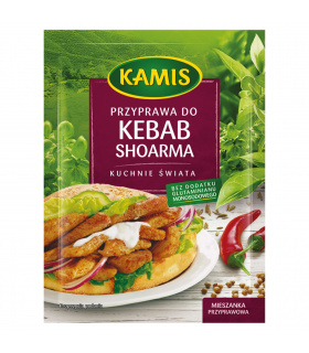 Kamis Kuchnie świata Przyprawa do kebab shoarma Mieszanka przyprawowa 25 g