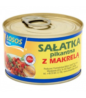 Łosoś Ustka Sałatka pikantna z makrelą 170 g