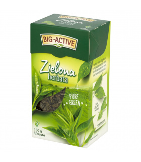 Big-Active Zielona herbata Pure Green liściasta 100 g