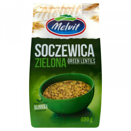 Melvit Soczewica zielona 400 g