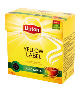 Lipton Yellow Label Herbata czarna liściasta 100 g