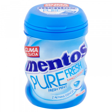 Mentos Pure Fresh Fresh Mint Guma do żucia bez cukru 60 g (30 sztuk)