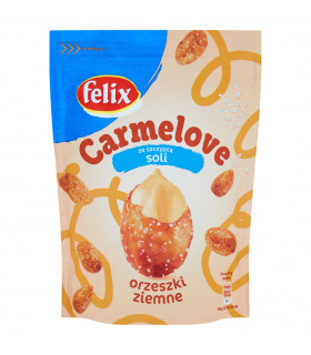 Felix Carmelove Orzeszki ziemne w karmelu ze szczyptą soli 160 g