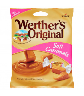Werther's Original Soft Caramels Miękkie cukierki karmelowe 75 g