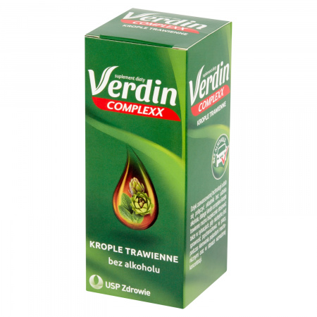 Verdin Complexx Suplement diety krople trawienne bez alkoholu 40 ml
