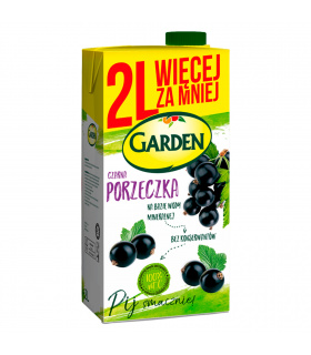 Garden Napój czarna porzeczka 2 l