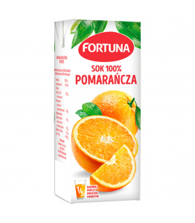 Fortuna Sok 100% pomarańcza 200 ml