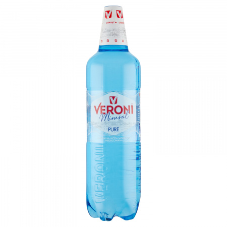 Veroni Mineral Pure Naturalna woda mineralna niegazowana 1,5 l