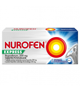Nurofen Express Tabletki powlekane 6 sztuk