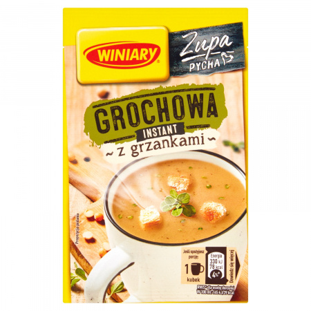 Winiary Zupa instant grochowa z grzankami 22 g