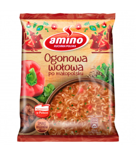 Amino Zupa błyskawiczna ogonowa wołowa po małopolsku 59 g