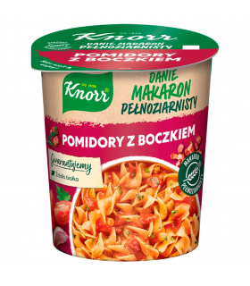 Knorr Danie makaron pełnoziarnisty pomidory z boczkiem 57 g
