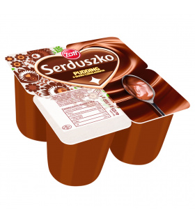 Zott Serduszko Pudding czekolada 500 g (4 x 125 g)