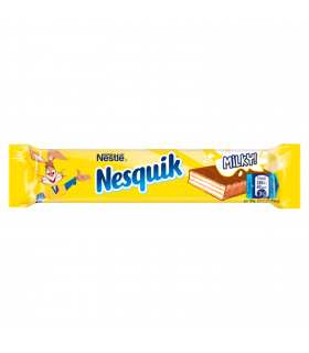 Nesquik Wafel przekładany kremem mlecznym oblany mleczną czekoladą 26 g