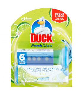 Duck Fresh Discs Żelowy krążek do toalety o zapachu limonkowym 36 ml