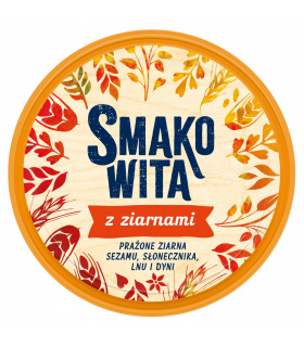 Smakowita Tłuszcz roślinny do smarowania z ziarnami 180 g