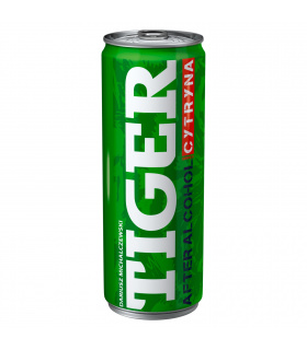 Tiger After Alcohol Gazowany napój energetyzujący o smaku cytryny 250 ml
