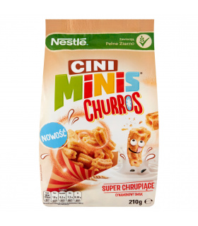 Nestlé Cini Minis Churros Płatki śniadaniowe 210 g