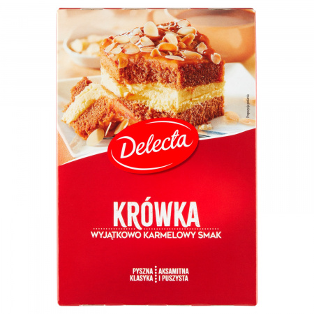 Delecta Krówka mieszanka do wypieku ciasta 530 g