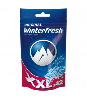 Winterfresh Original XXL Guma do żucia bez cukru 58 g (42 drażetki)