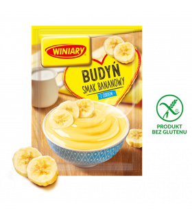 Winiary Budyń z cukrem smak bananowy 60 g