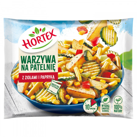 Hortex Warzywa na patelnię z ziołami i papryką 450 g