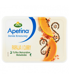Arla Apetina Serek kremowy papaja i curry 125 g