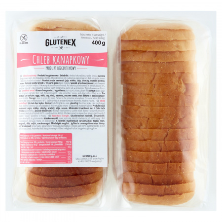 Glutenex Chleb kanapkowy 400 g